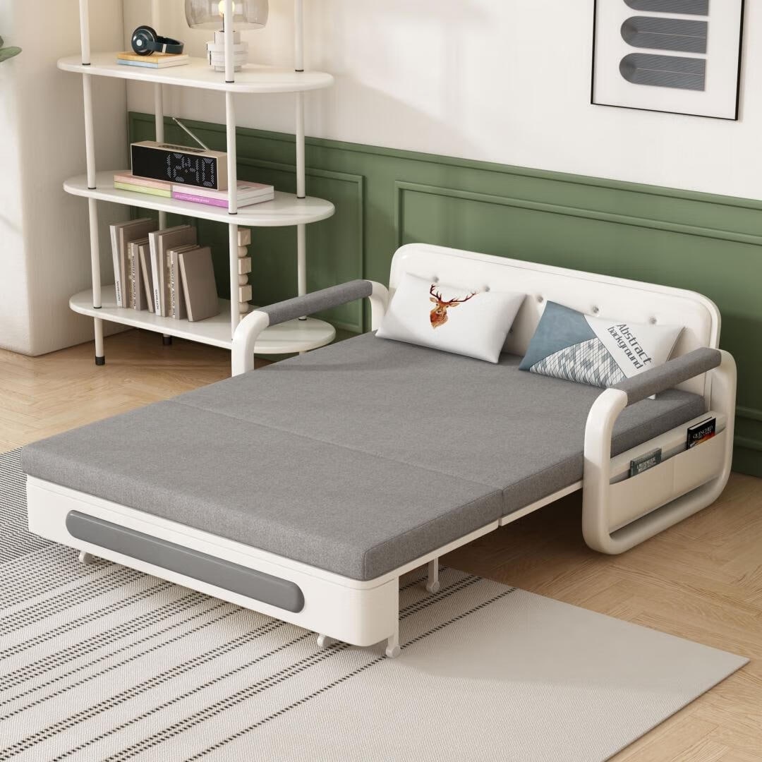 Modern Memory Foam Sleeper Sofa with Storage