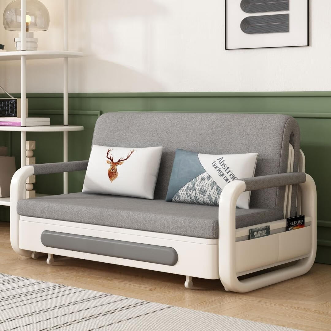 Modern Memory Foam Sleeper Sofa with Storage
