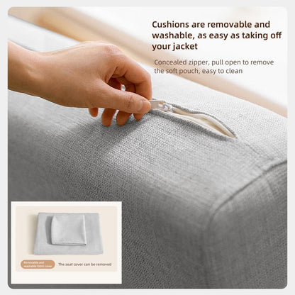 Modern Memory Foam Sleeper Sofa with Storage