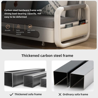 Modern Memory Foam Sleeper Sofa with Storage