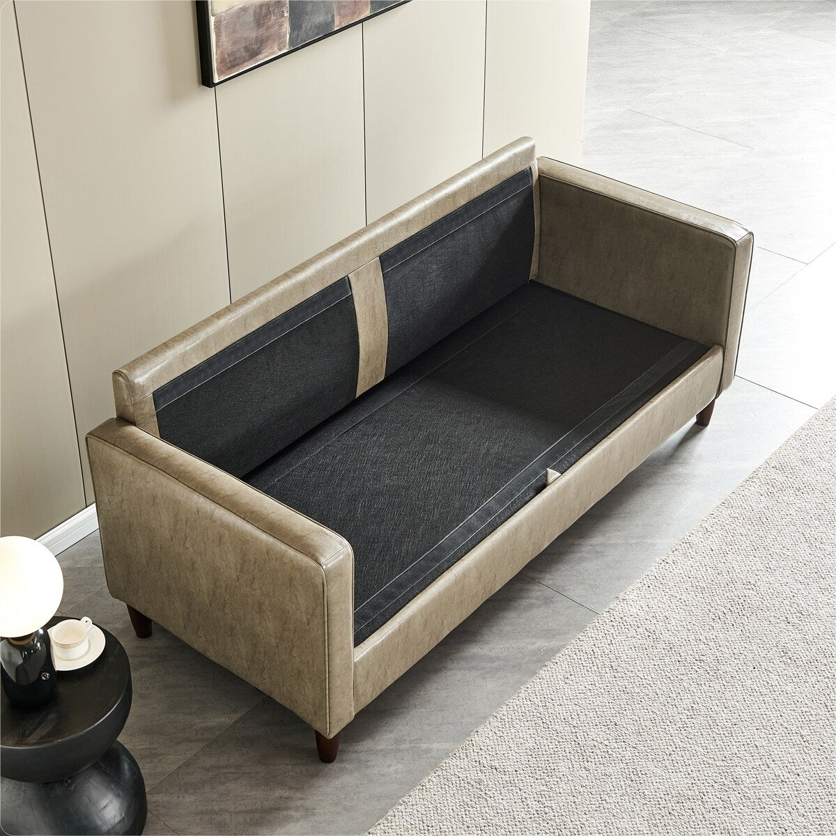 Modern Mid-Century Loceseat Sofa For Livingroom