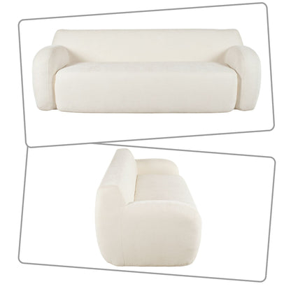 Modern Minimalist Bean Bag Sofa with High Resilience Foam Filling for Bedroom Living Room Apartment Dorm Room Lounge