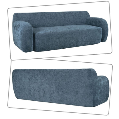 Modern Minimalist Bean Bag Sofa with High Resilience Foam Filling for Bedroom Living Room Apartment Dorm Room Lounge