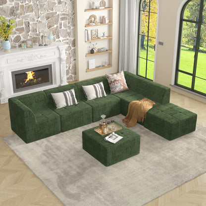 Modern Minimalist Modular Armless Sofa Chair Single Seat Lounge Sleeper Sofa for Living Room Bedroom