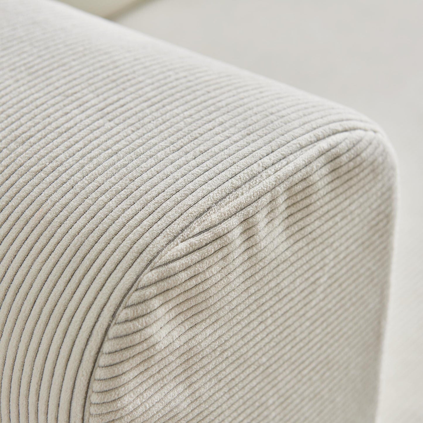 Modern Multi-Functional 3-Seater Corduroy Sofa Bed with Versatile Layouts,Ergonomic Design