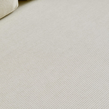 Modern Multi-Functional 3-Seater Corduroy Sofa Bed with Versatile Layouts,Ergonomic Design