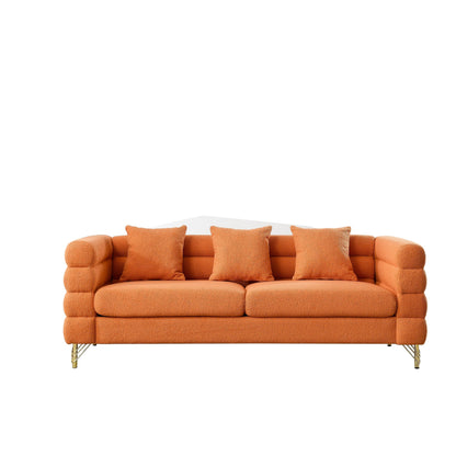 Modern Oversized Streamline 3-Seat Sofa