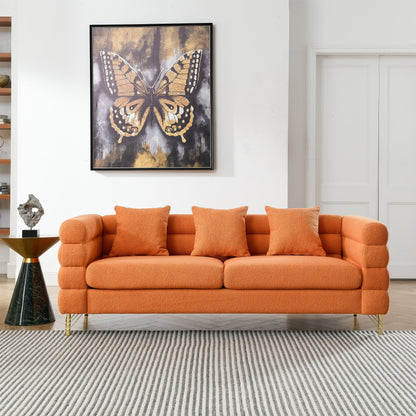 Modern Oversized Streamline 3-Seat Sofa