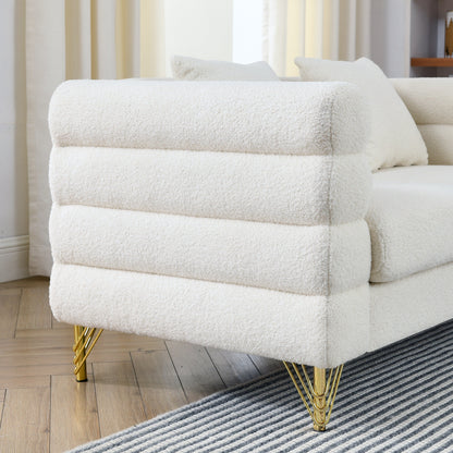 Modern Oversized Streamline 3-Seat Sofa