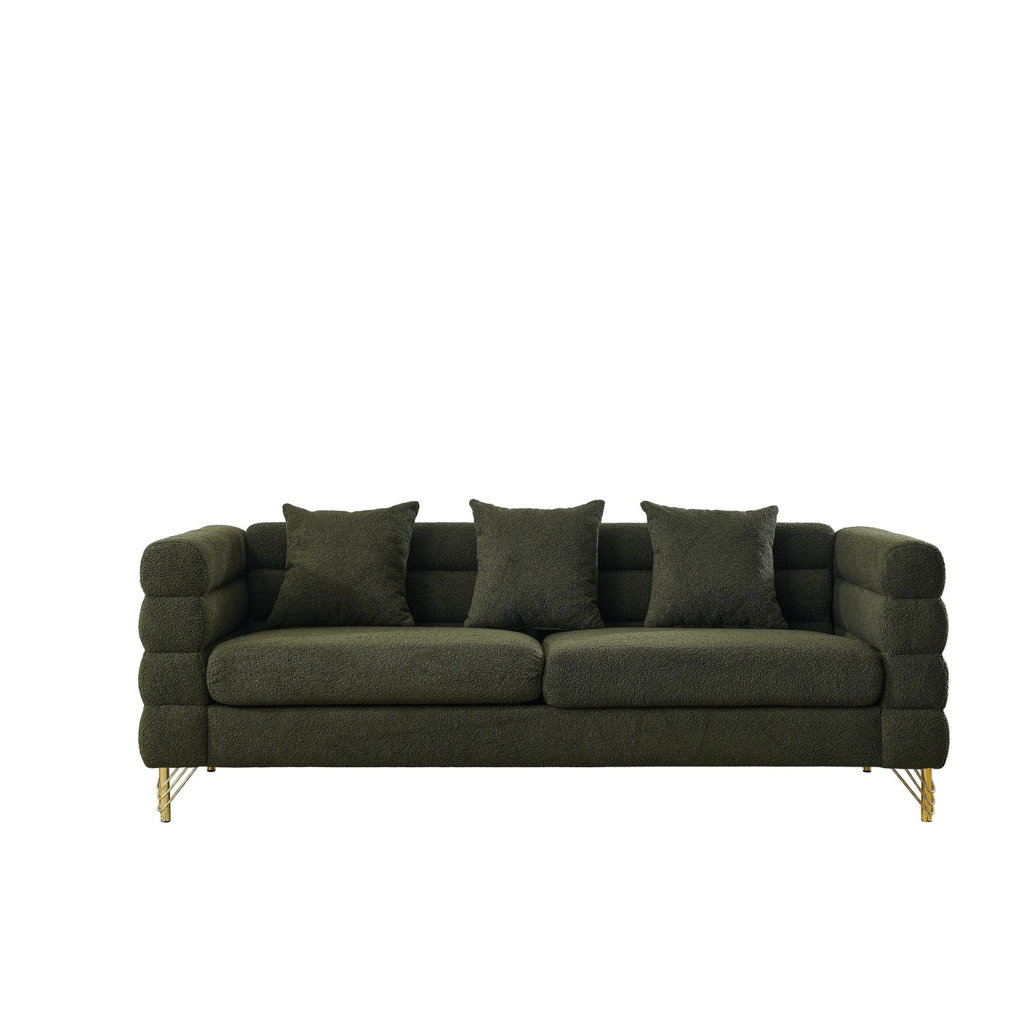 Modern Oversized Streamline 3-Seat Sofa