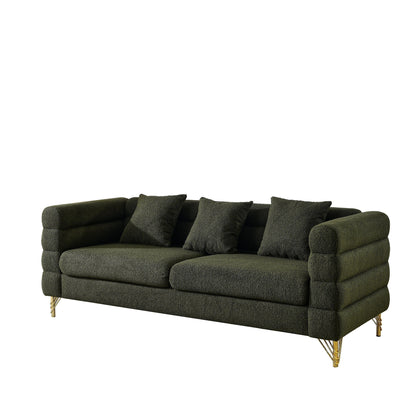 Modern Oversized Streamline 3-Seat Sofa