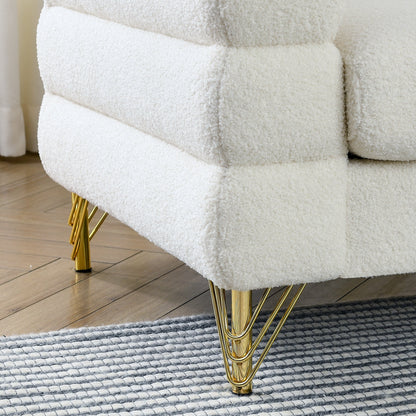 Modern Oversized Streamline 3-Seat Sofa