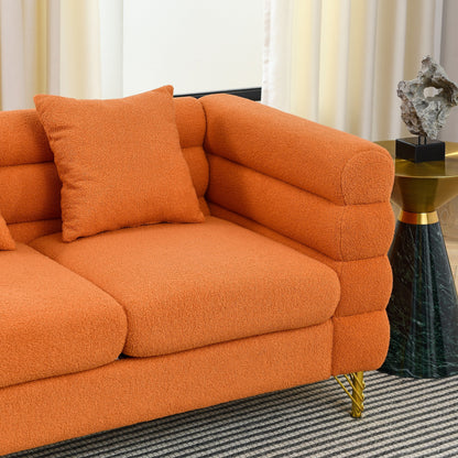 Modern Oversized Streamline 3-Seat Sofa