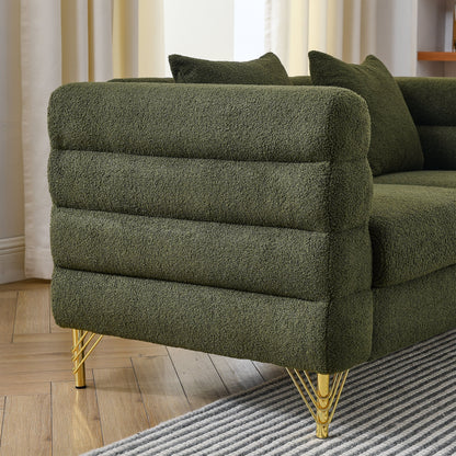 Modern Oversized Streamline 3-Seat Sofa
