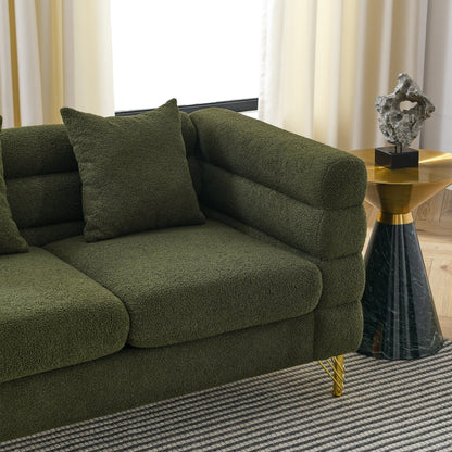 Modern Oversized Streamline 3-Seat Sofa
