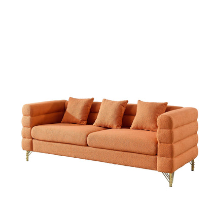 Modern Oversized Streamline 3-Seat Sofa