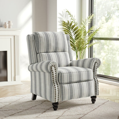Modern Padded Seat Recliner Chair with PU Leather