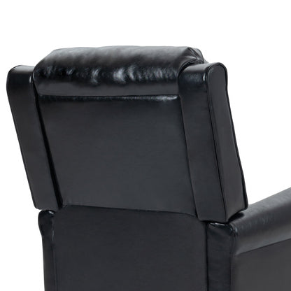 Modern Padded Seat Recliner Chair with PU Leather