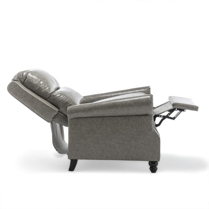 Modern Padded Seat Recliner Chair with PU Leather