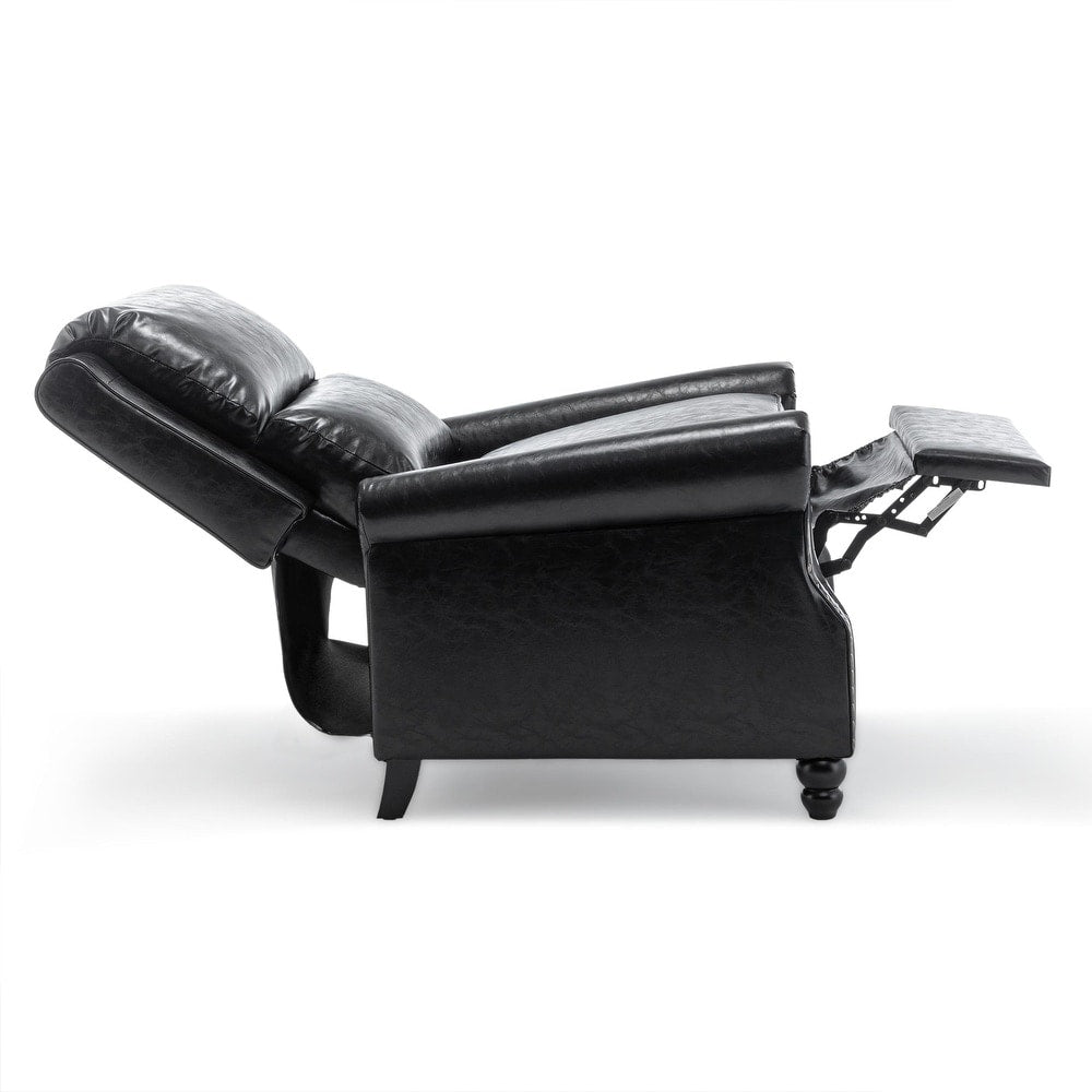 Modern Padded Seat Recliner Chair with PU Leather