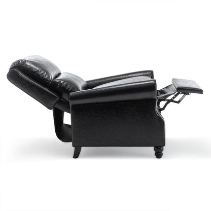 Modern Padded Seat Recliner Chair with PU Leather