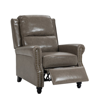 Modern Padded Seat Recliner Chair with PU Leather
