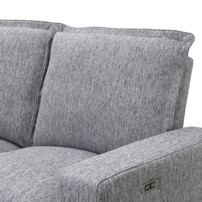 Modern Power Recliner Chair Home Theater Seating Soft Sofa with USB Port for Living Room
