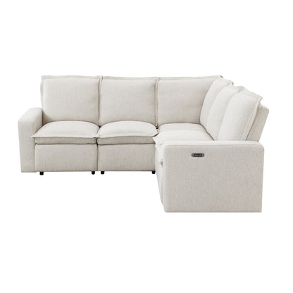 Modern Power Recliner Chair Home Theater Seating Soft Sofa with USB Port for Living Room