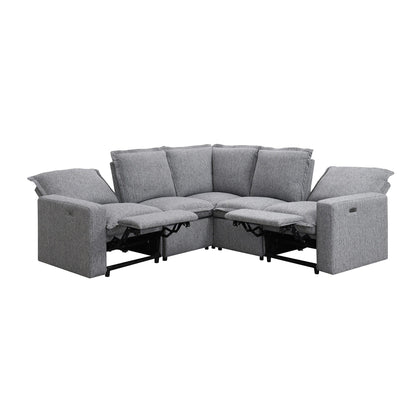Modern Power Recliner Chair Home Theater Seating Soft Sofa with USB Port for Living Room