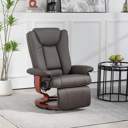 Modern RV Swivel Recliner Chair with Footrest for Living Room