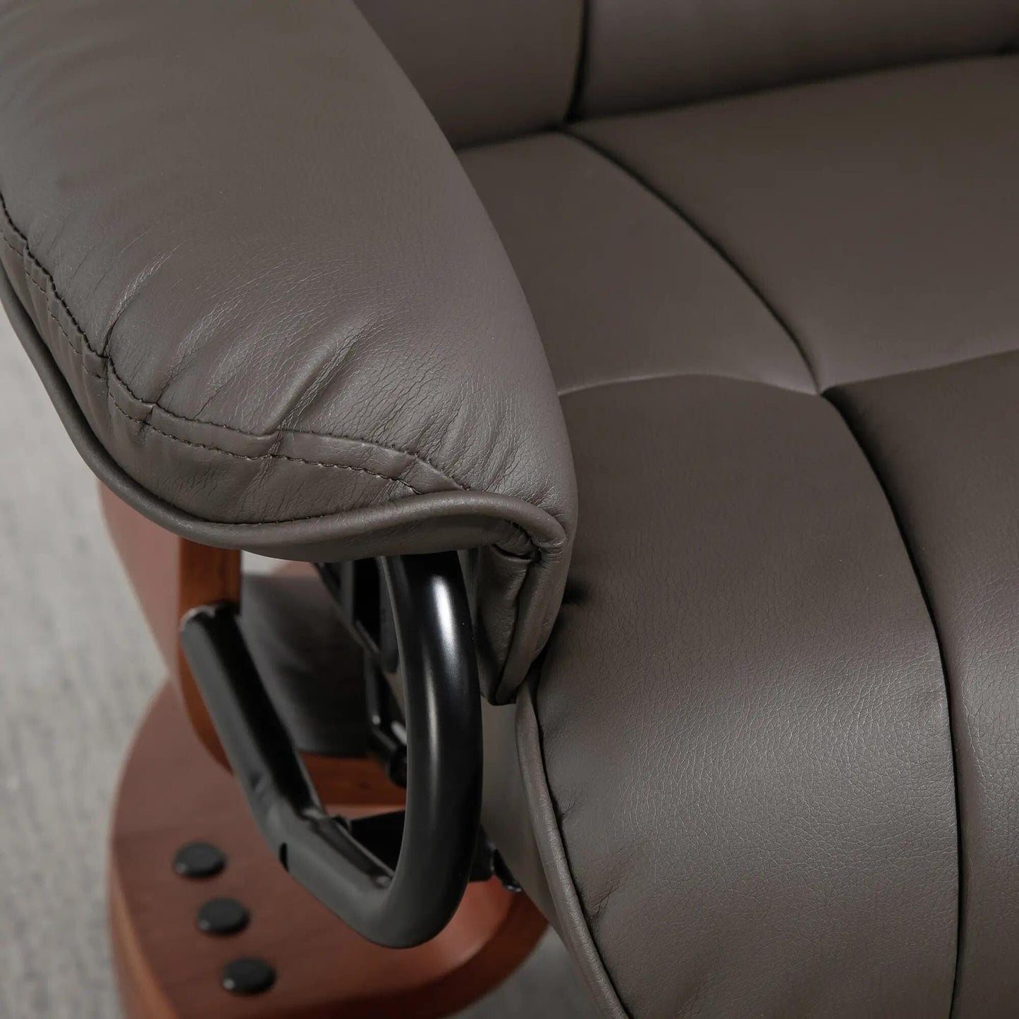Modern RV Swivel Recliner Chair with Footrest for Living Room