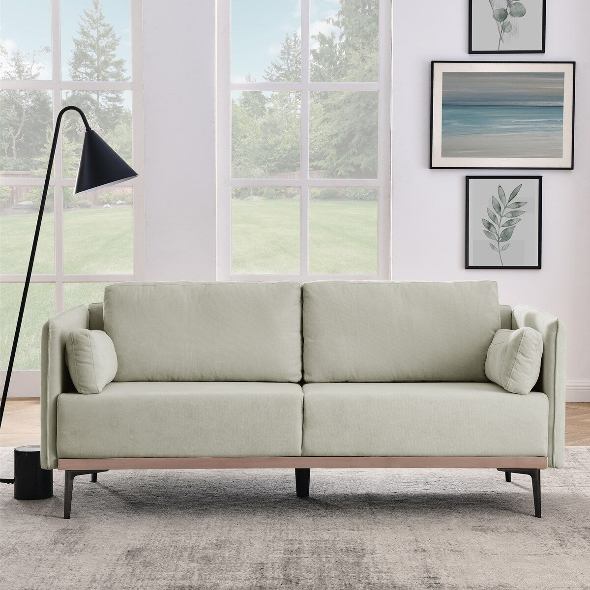 Modern Sofa 3-Seat Couch