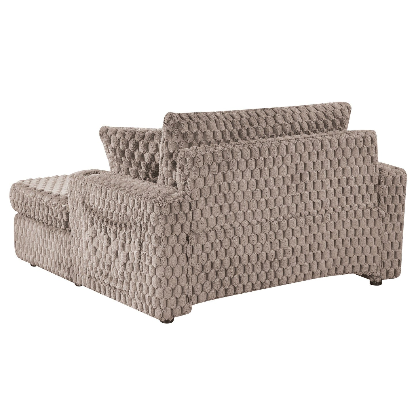 Modern Soft Indoor Chaise Lounge Couch Sofa Bed with Pillows