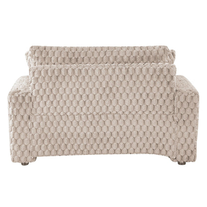 Modern Soft Indoor Chaise Lounge Couch Sofa Bed with Pillows
