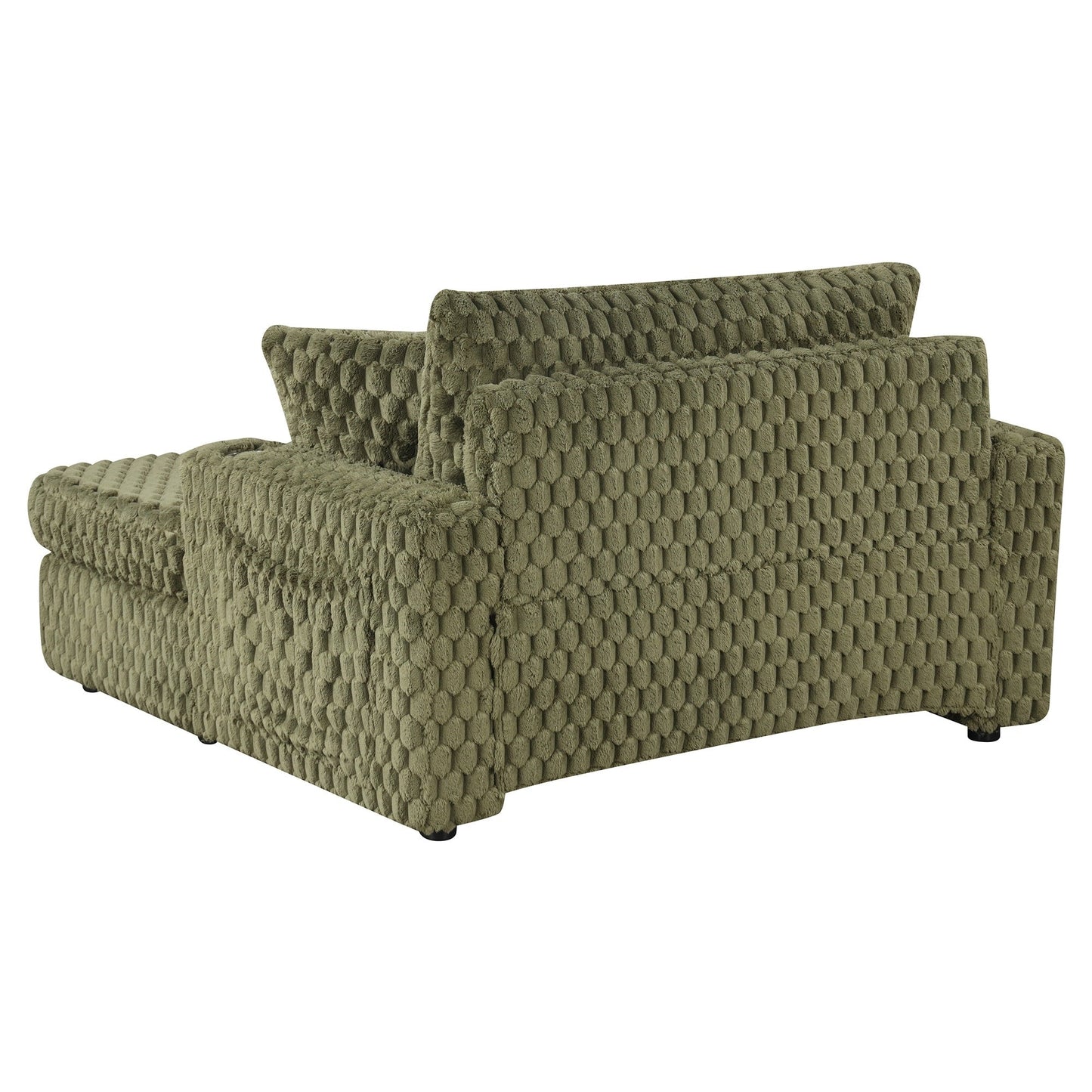 Modern Soft Indoor Chaise Lounge Couch Sofa Bed with Pillows