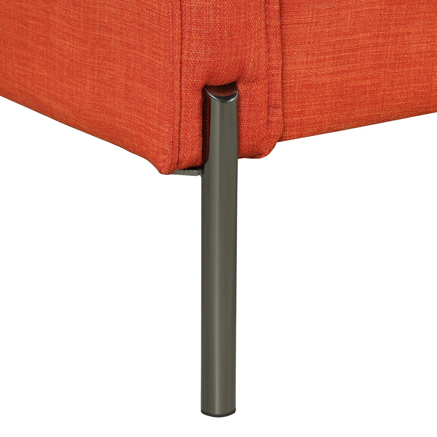 Modern Style 3 Seat Sofa Linen Fabric Upholstered Couch Furniture