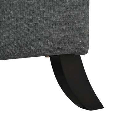 Modern Tufted Push Back Recliner Chair with Foldable Side Table and USB Charging Ports for Living Room or Bedroom