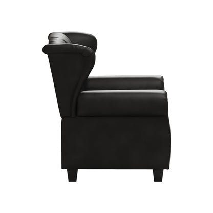 Modern Tufted Push Back Tufted Recliner Armchair