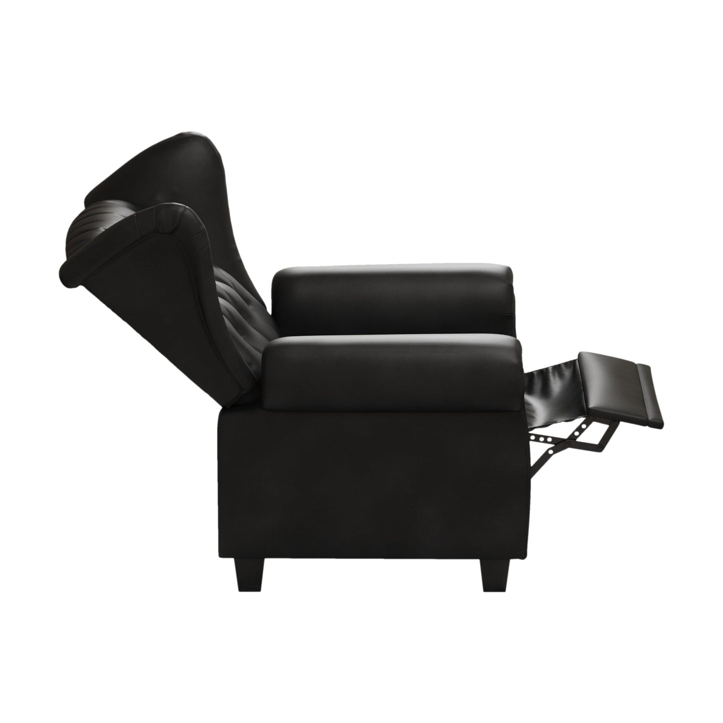 Modern Tufted Push Back Tufted Recliner Armchair