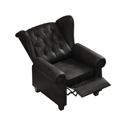 Modern Tufted Push Back Tufted Recliner Armchair