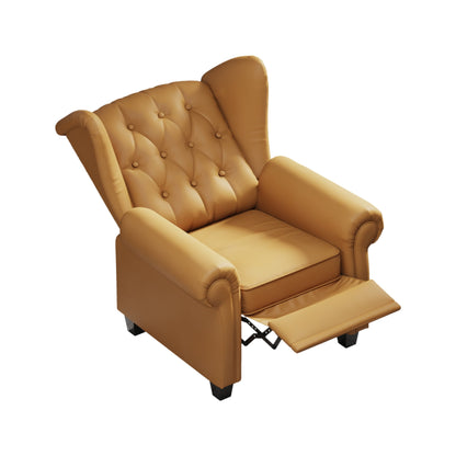 Modern Tufted Push Back Tufted Recliner Armchair