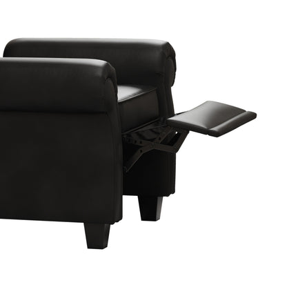 Modern Tufted Push Back Tufted Recliner Armchair