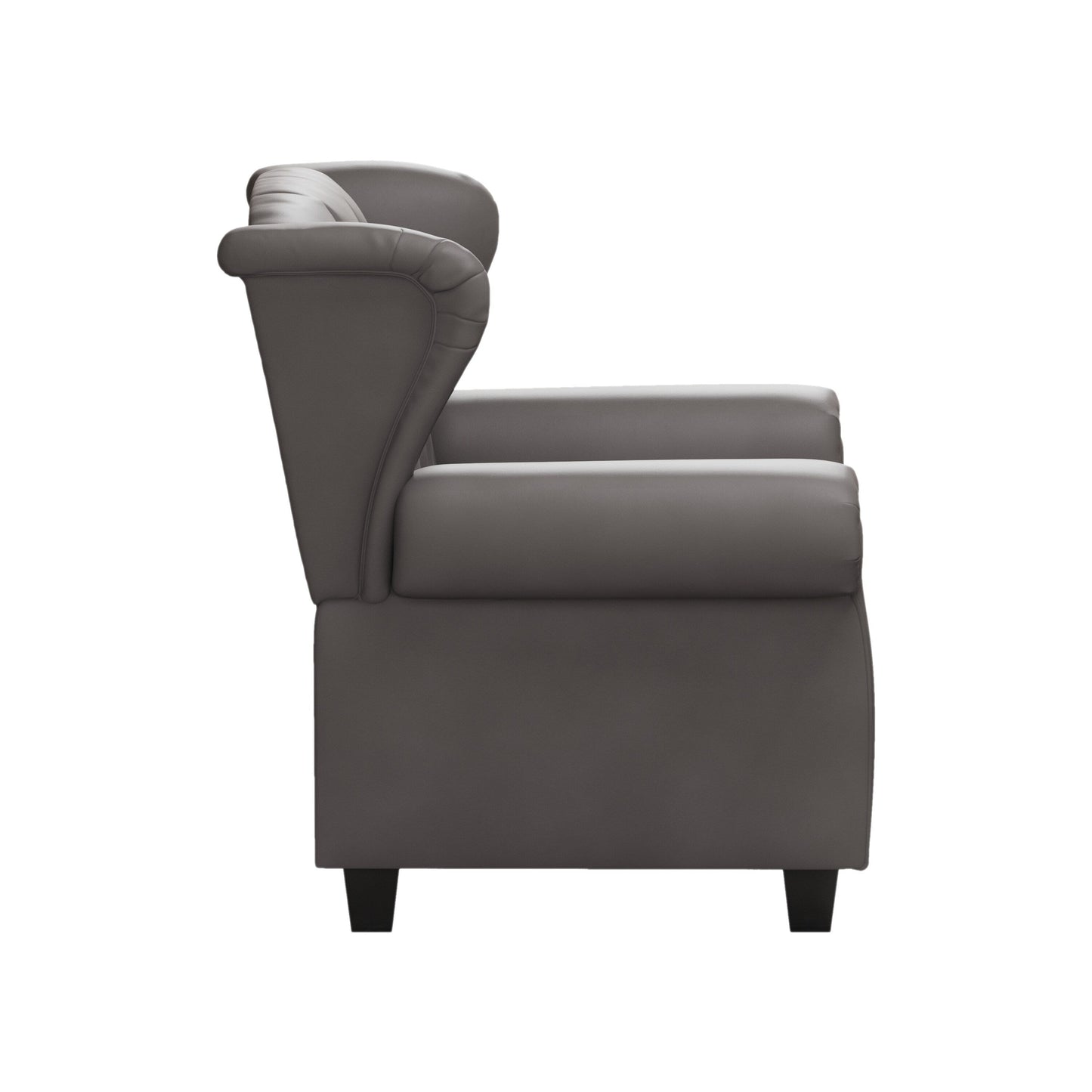 Modern Tufted Push Back Tufted Recliner Armchair