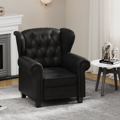 Modern Tufted Push Back Tufted Recliner Armchair