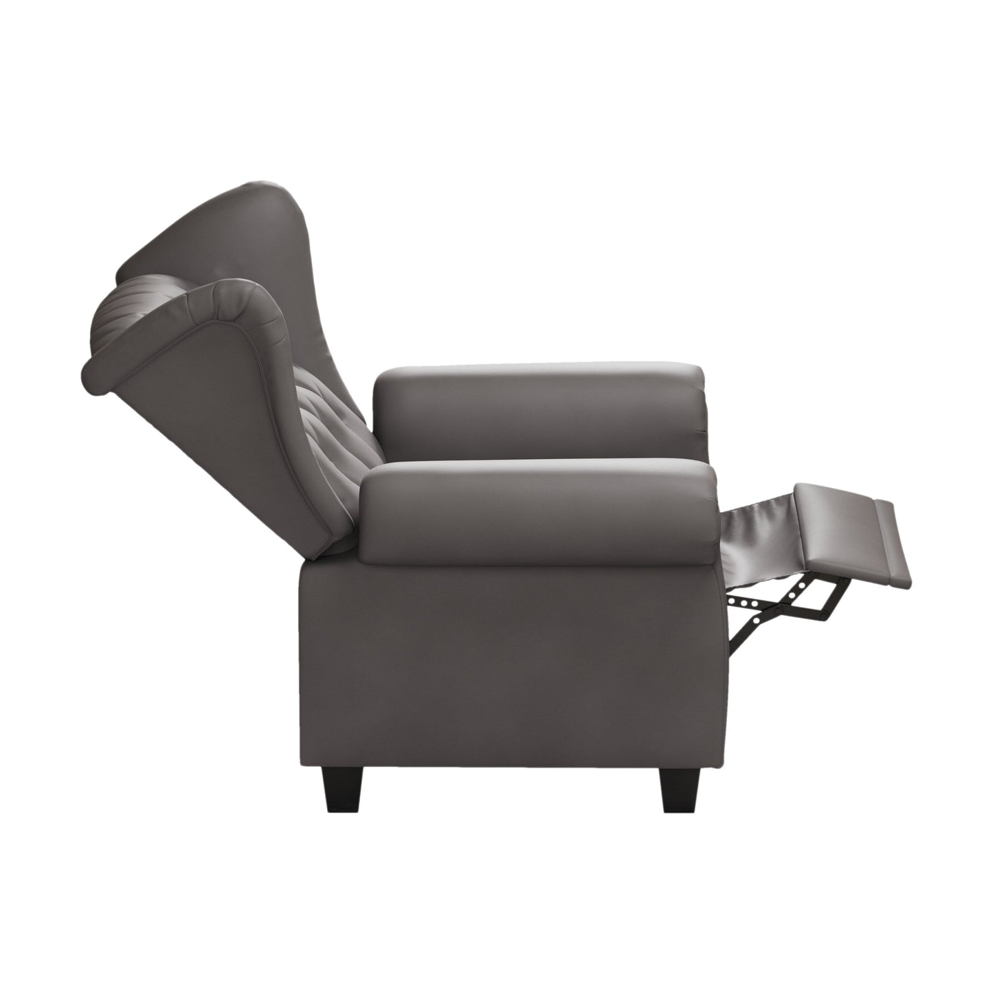 Modern Tufted Push Back Tufted Recliner Armchair