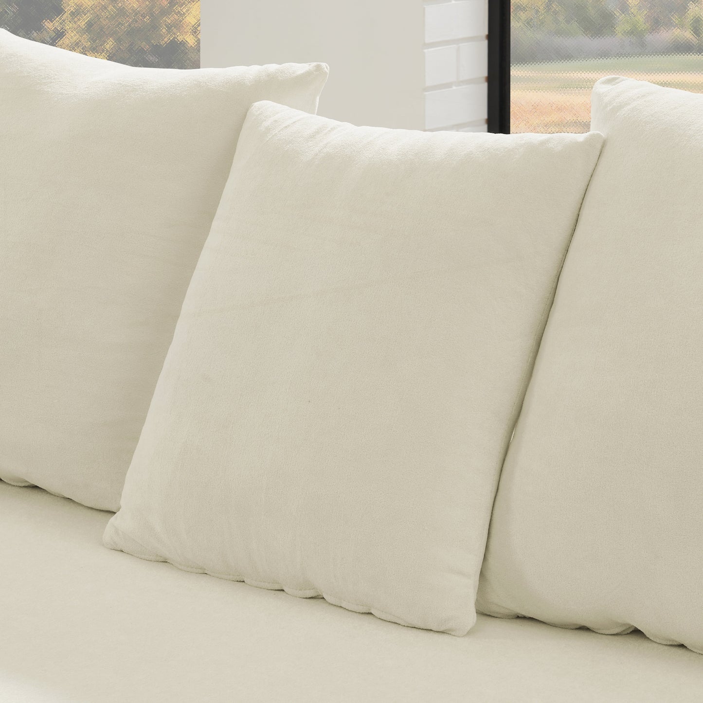 Modern Upholstered L-Shape Sectional Sofa Couch