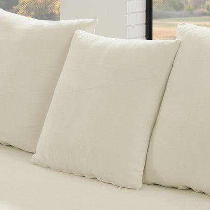 Modern Upholstered L-Shape Sectional Sofa Couch