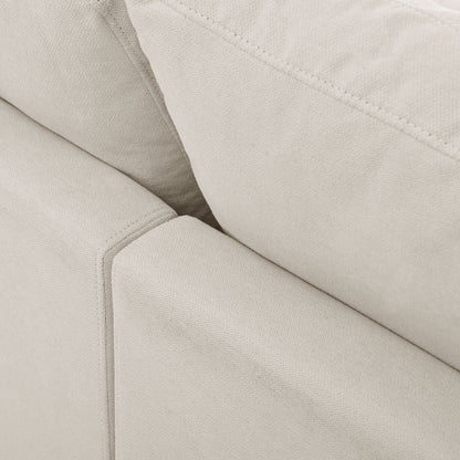Modern Upholstered L-Shaped Convertible Sectional Sofa with Adjustable Footrest and Reversible Chaise for Living Room