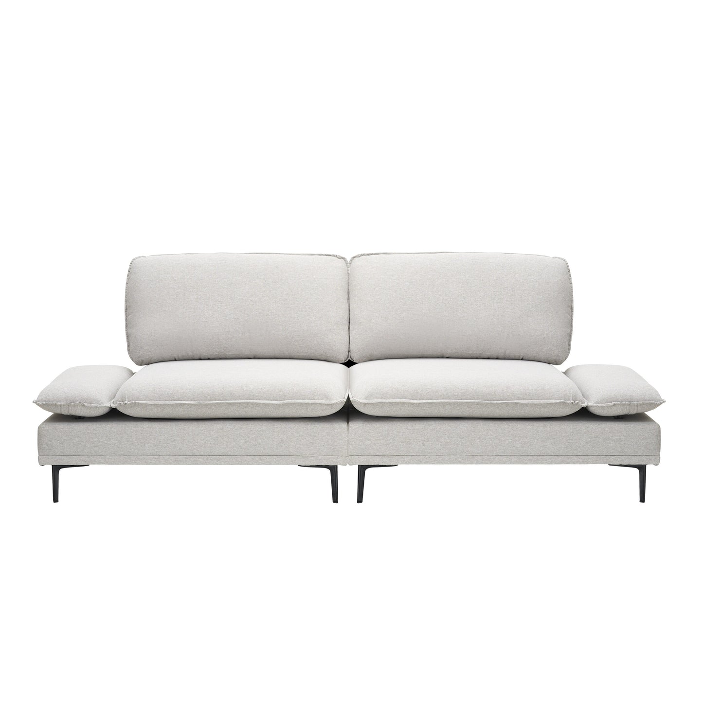 Modern Upholstered Sofa, Living Room Bedroom Apartment Small Space