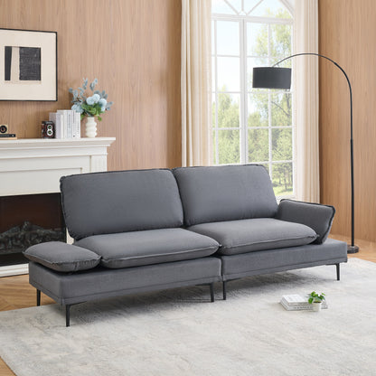 Modern Upholstered Sofa, Living Room Bedroom Apartment Small Space